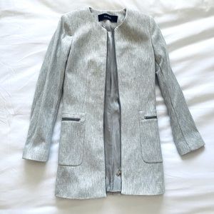 Zara Light Gray Coat